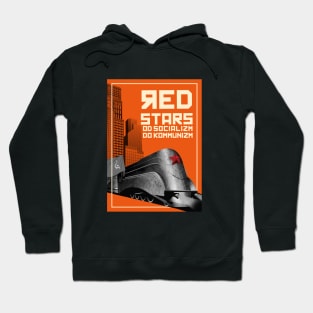 Red stars Hoodie